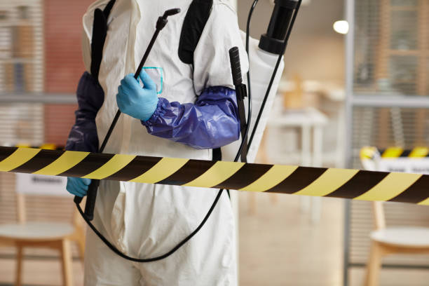 Professional Infectious Disease Decontamination technician working in Leota, MN